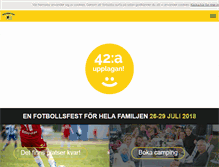Tablet Screenshot of bullerbycup.com